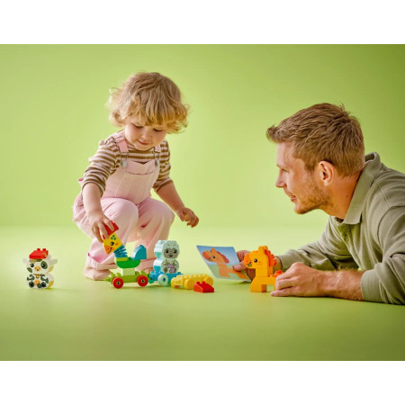 LEGO Duplo 10412 Mano Pirmasis Traukinys su Gyvūnais