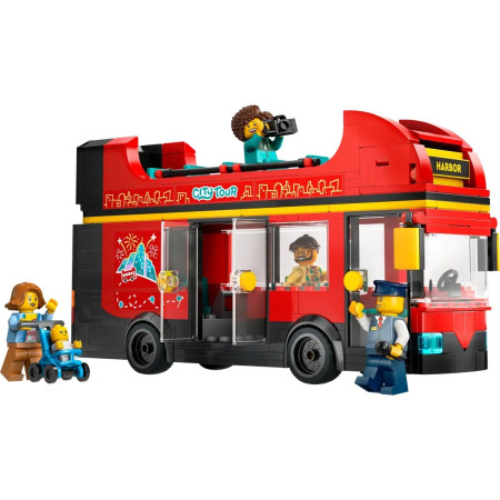 LEGO City 60407 Raudonas dvigubas autobusas