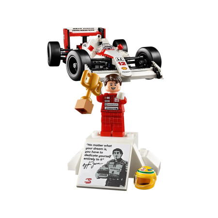 LEGO Icons 10330 McLaren MP4/4 su Ayrton Senna