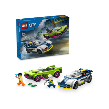 LEGO City 60415 Policijos automobilio gaudynės rinkinys
