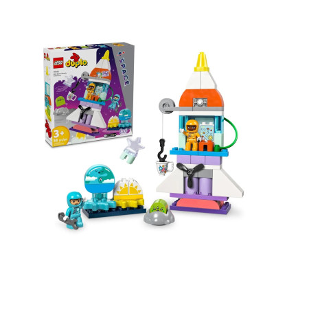 LEGO Duplo 10422 Miestas: Nuotykiai Kosminiame Laive