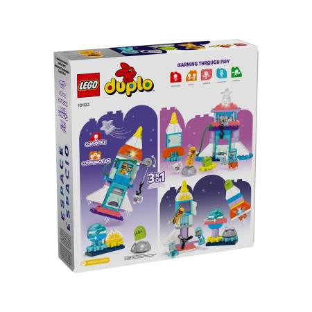 LEGO Duplo 10422 Miestas: Nuotykiai Kosminiame Laive