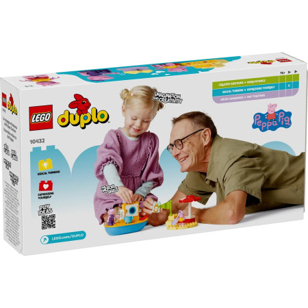 LEGO Peppa Piga 10432 Peppa ir laivo kelionė