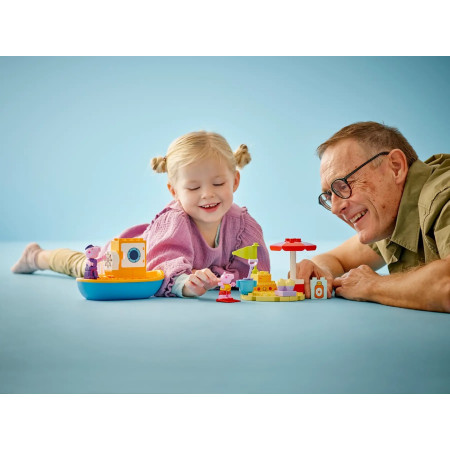 LEGO Peppa Piga 10432 Peppa ir laivo kelionė