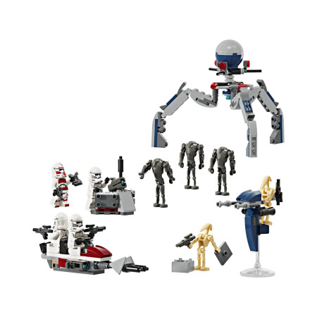 LEGO Star Wars 75372 Klonų ir Droidų mūšio rinkinys