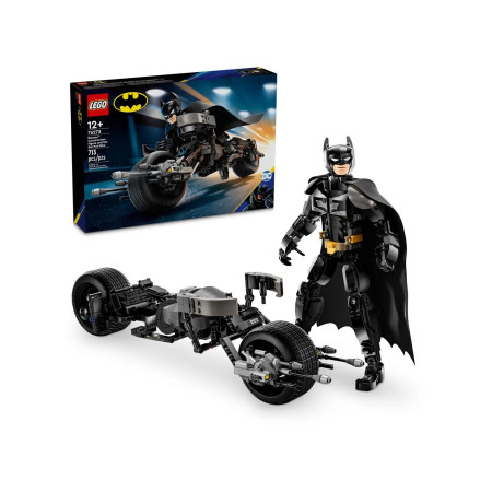 LEGO Super Heroes 76273 Batman figūrėlė ir motociklas