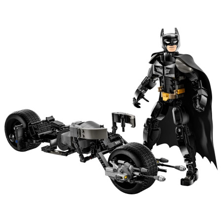 LEGO Super Heroes 76273 Batman figūrėlė ir motociklas