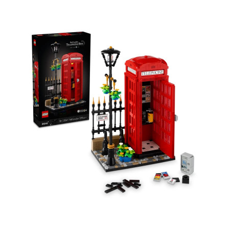 LEGO Ideas 21347 Raudona Londono telefonų būdelė