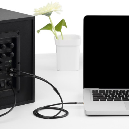 Vention 2xRCA (Cinch) į miniJack 3.5mm, 5m