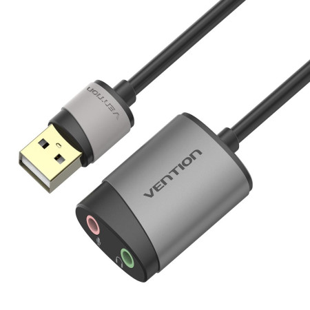 USB garso plokštė 2-port 0.15m Vention