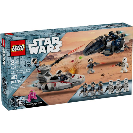 LEGO Star Wars 40755 Imperijos transporto priemonė prieš Rebelijų šnipinėjimo sklandytuvą
