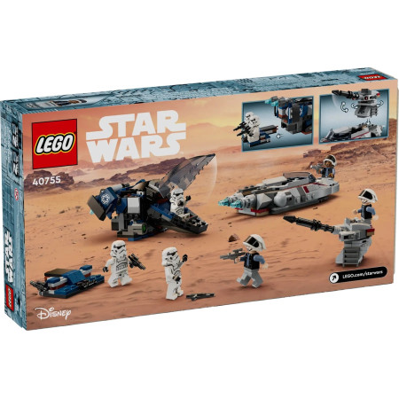 LEGO Star Wars 40755 Imperijos transporto priemonė prieš Rebelijų šnipinėjimo sklandytuvą