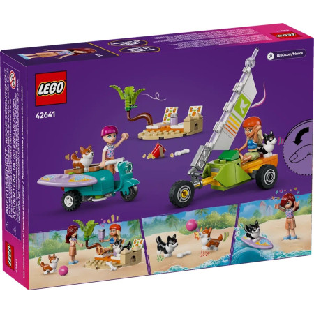 LEGO Friends 42641 Nuotykiai su plaukiojančiais šunimis ir motoroleriu
