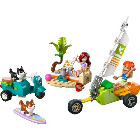 LEGO Friends 42641 Nuotykiai su plaukiojančiais šunimis ir motoroleriu