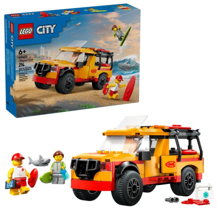 LEGO City 60453 Paplūdimio gelbėjimo furgonas