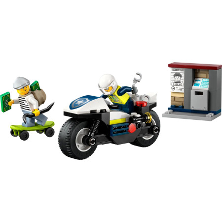LEGO City 60455 Policijos motociklo gaudynės