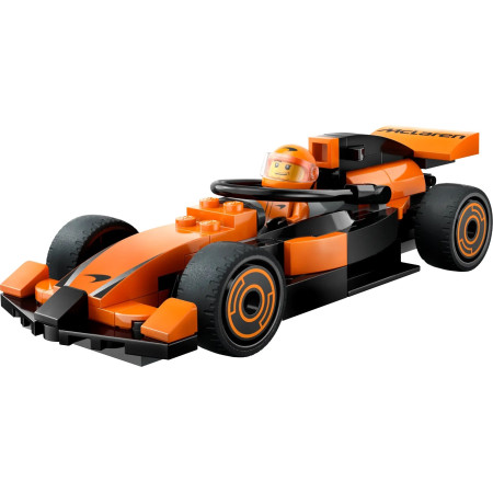 LEGO City 60442 F1 vairuotojas ir McLaren bolidas