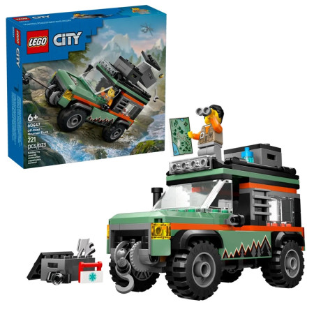 LEGO City 60447 Kalnų sunkvežimis 4x4