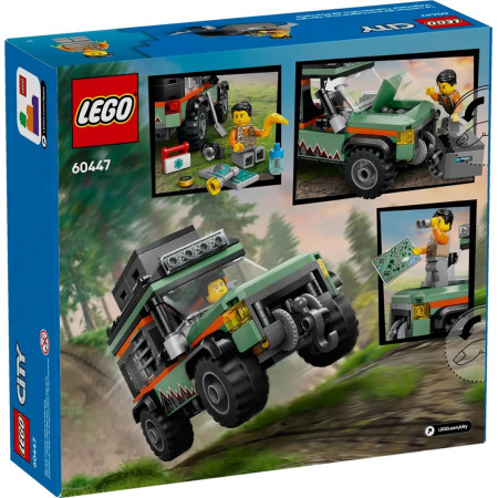 LEGO City 60447 Kalnų sunkvežimis 4x4