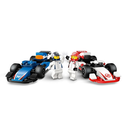 LEGO City 60464 F1 Bolidai Williams Racing ir Haas F1