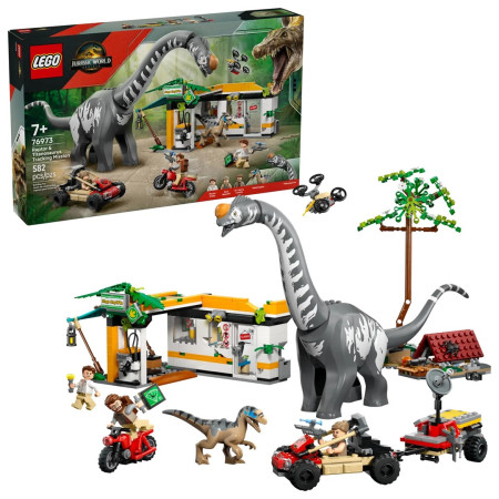 LEGO Jurassic World 76973 Ant titanozauro ir raptoriaus pėdsakų