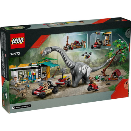 LEGO Jurassic World 76973 Ant titanozauro ir raptoriaus pėdsakų