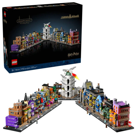LEGO Harry Potter 76444 Magiški parduotuvės ant Poko gatvės