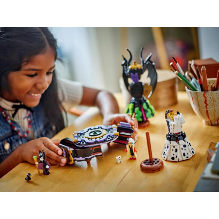 LEGO Disney 43262 Diabolinos ir Cruella de Vil suknelės