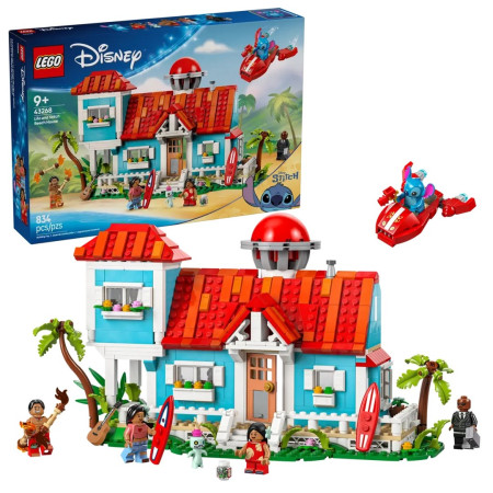 LEGO Disney 43268 Lilo ir Stičo namelis prie jūros