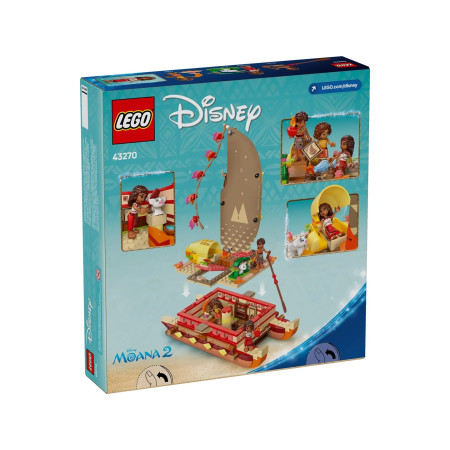 LEGO Disney Princess 43270 Vaianos kajako nuotykiai