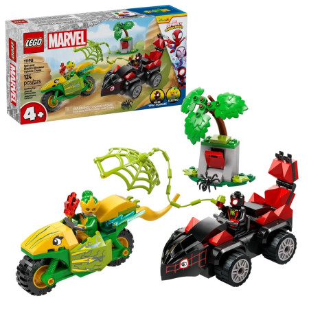 LEGO Spidey 11198 Electro gaudynė dinosoporte