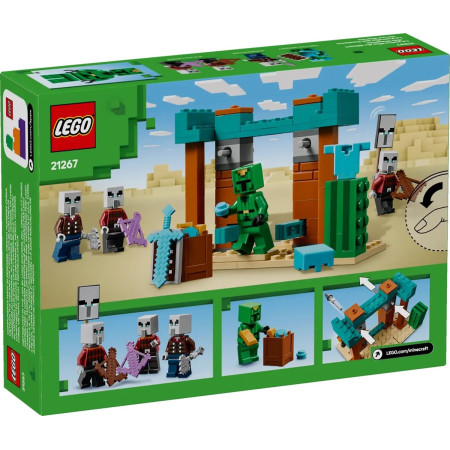 LEGO Minecraft 21267 Dykumos piktadarių patrulis