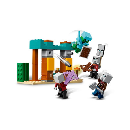 LEGO Minecraft 21267 Dykumos piktadarių patrulis