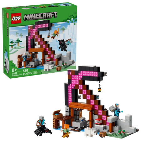 LEGO Minecraft 21277 Kasykla su kirtikliu