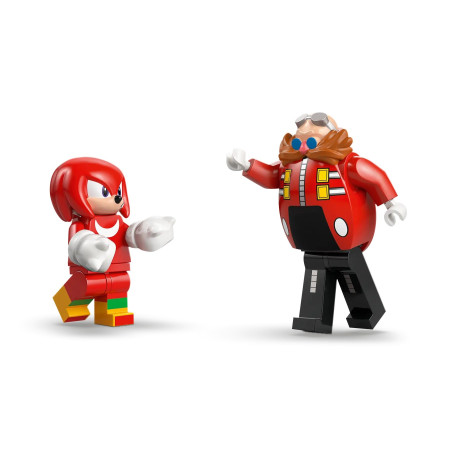 LEGO Sonic 77005 Knuckles prieš Dr. Eggman su Mechu Kiaušinių Smogiku