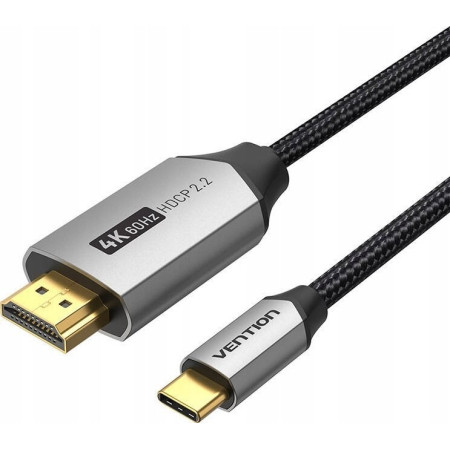 Vention USB-C - HDMI 2.0, 4K 60Hz, 2m