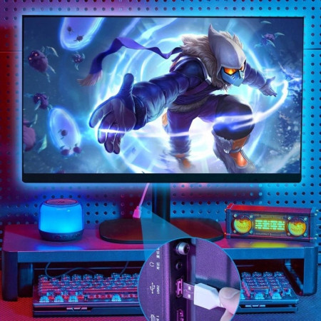 Vention RGB FPC LED su IR pulteliu USB 5V 2m