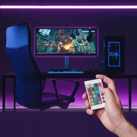 Vention RGB FPC LED su IR pulteliu USB 5V 5m