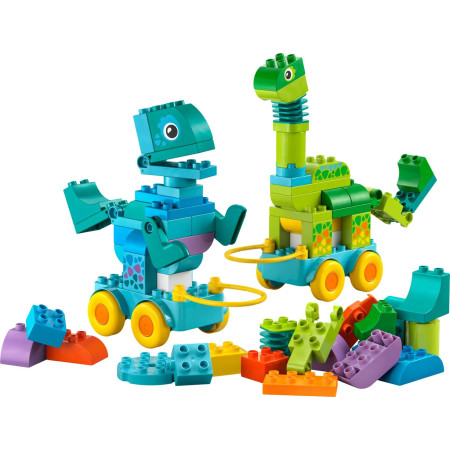 LEGO Duplo Miestas 10451 3 in 1 Dinozaurai ant ratų