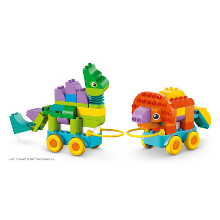 LEGO Duplo Miestas 10451 3 in 1 Dinozaurai ant ratų