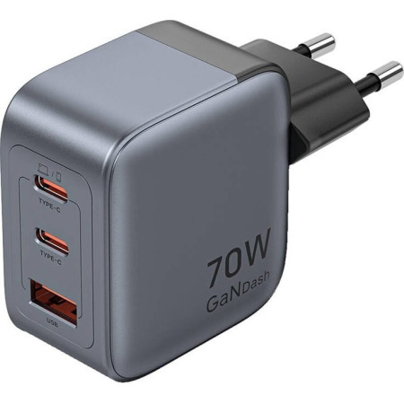 Vention 70W GaN PD 1x USB-A 2x USB-C