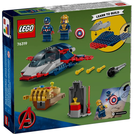 LEGO Marvel 76319 Kapitonas Amerika prieš Thanos
