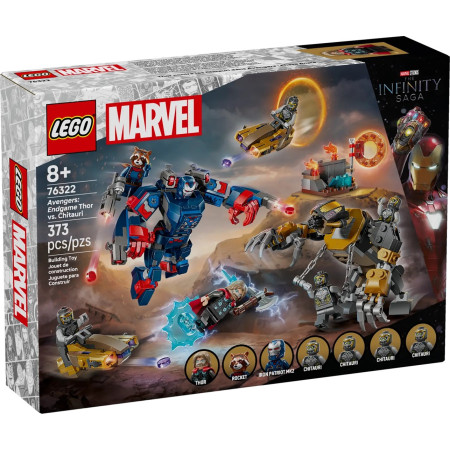 LEGO Marvel 76322 Avengers: Pabaigos žaidimas — Thor prieš Chitauri