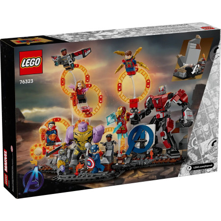 LEGO Marvel 76323 Avengers: Pabaigos žaidimas — galutinė kova