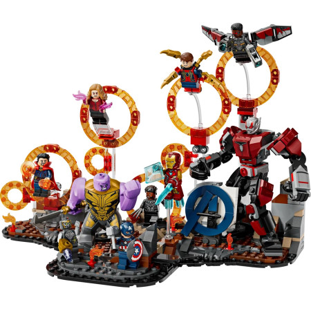LEGO Marvel 76323 Avengers: Pabaigos žaidimas — galutinė kova