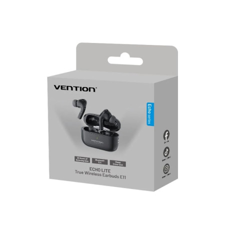 Vention Echo Lite E11 TWS ausinės juodos