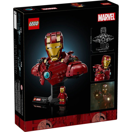 LEGO Marvel 76327 Iron Man MK4 biustas