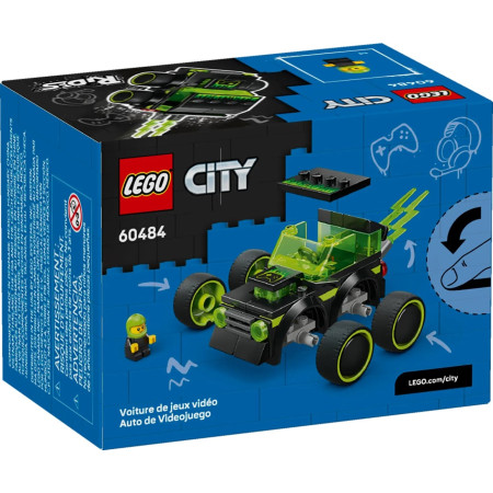 LEGO City 60484 Žaidimų lenktyninė mašina