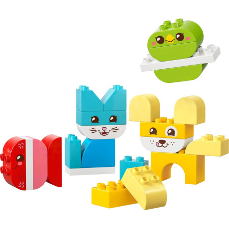 LEGO Duplo Pirmieji kūrybingi gyvūnai 3 in 1
