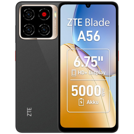 ZTE Blade A56 mobilus telefonas 4GB/128GB juodas
